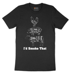 I'd Smoke That Meat Chart Version - Mens T-Shirt - Sizes S - 6XL