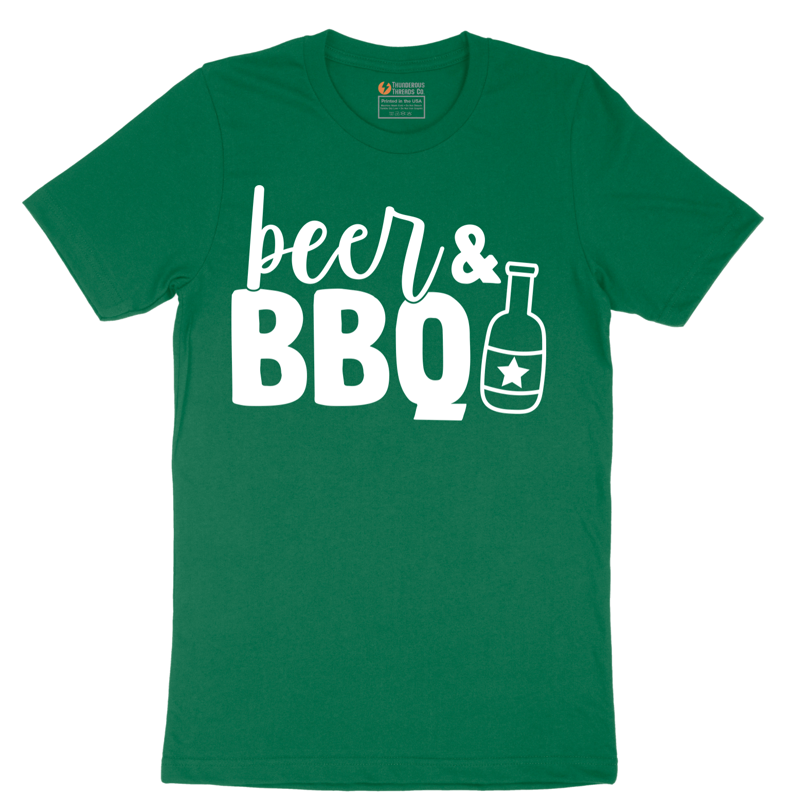 Beer and BBQ - Mens T-Shirt - Sizes S - 6XL