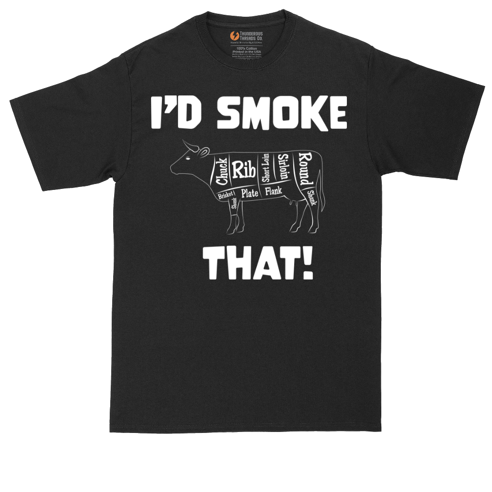 I'd Smoke That Beef Version | Mens Tall T-Shirt