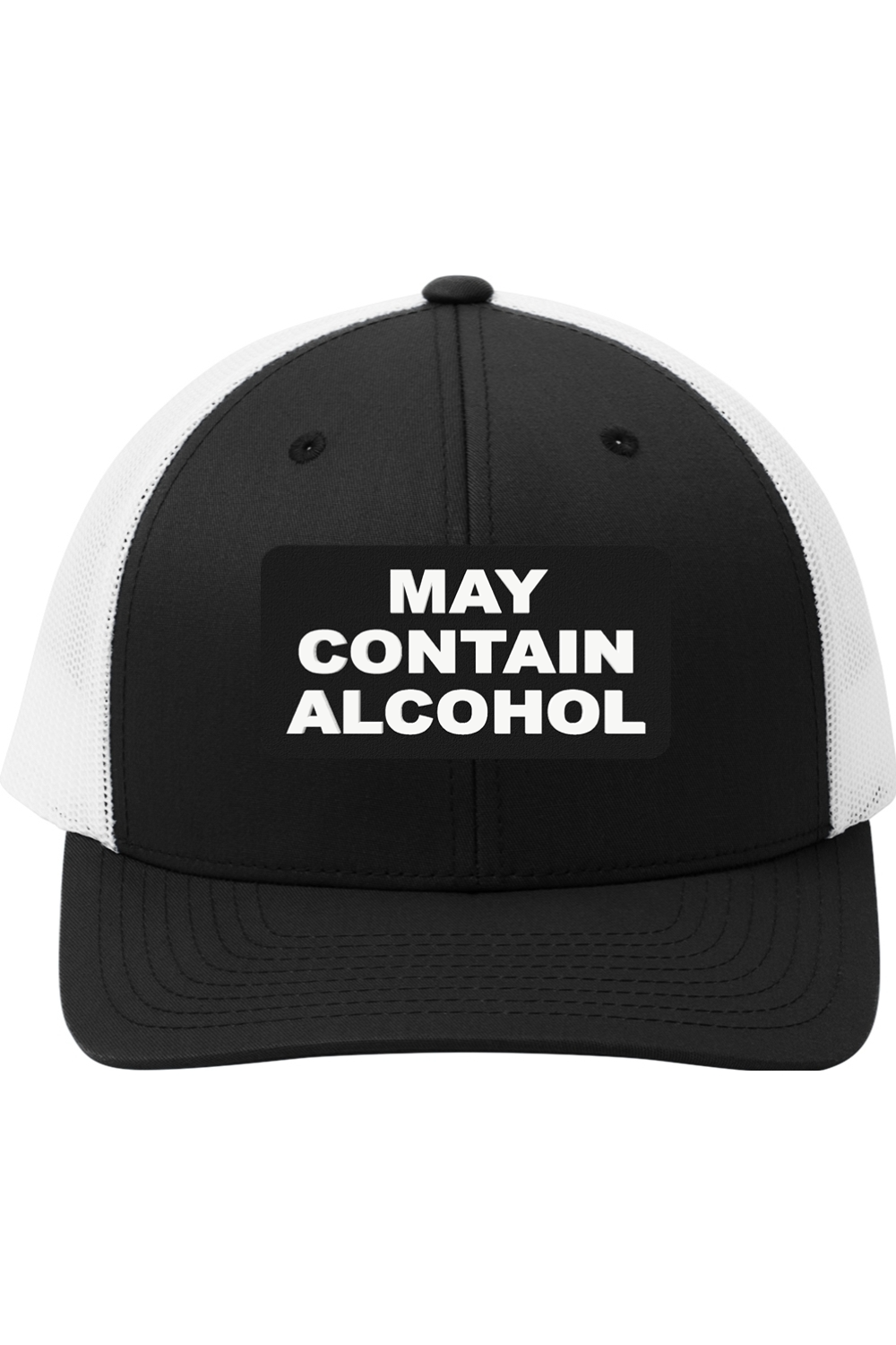 May Contain Alcohol - 3D Patch Trucker Hat