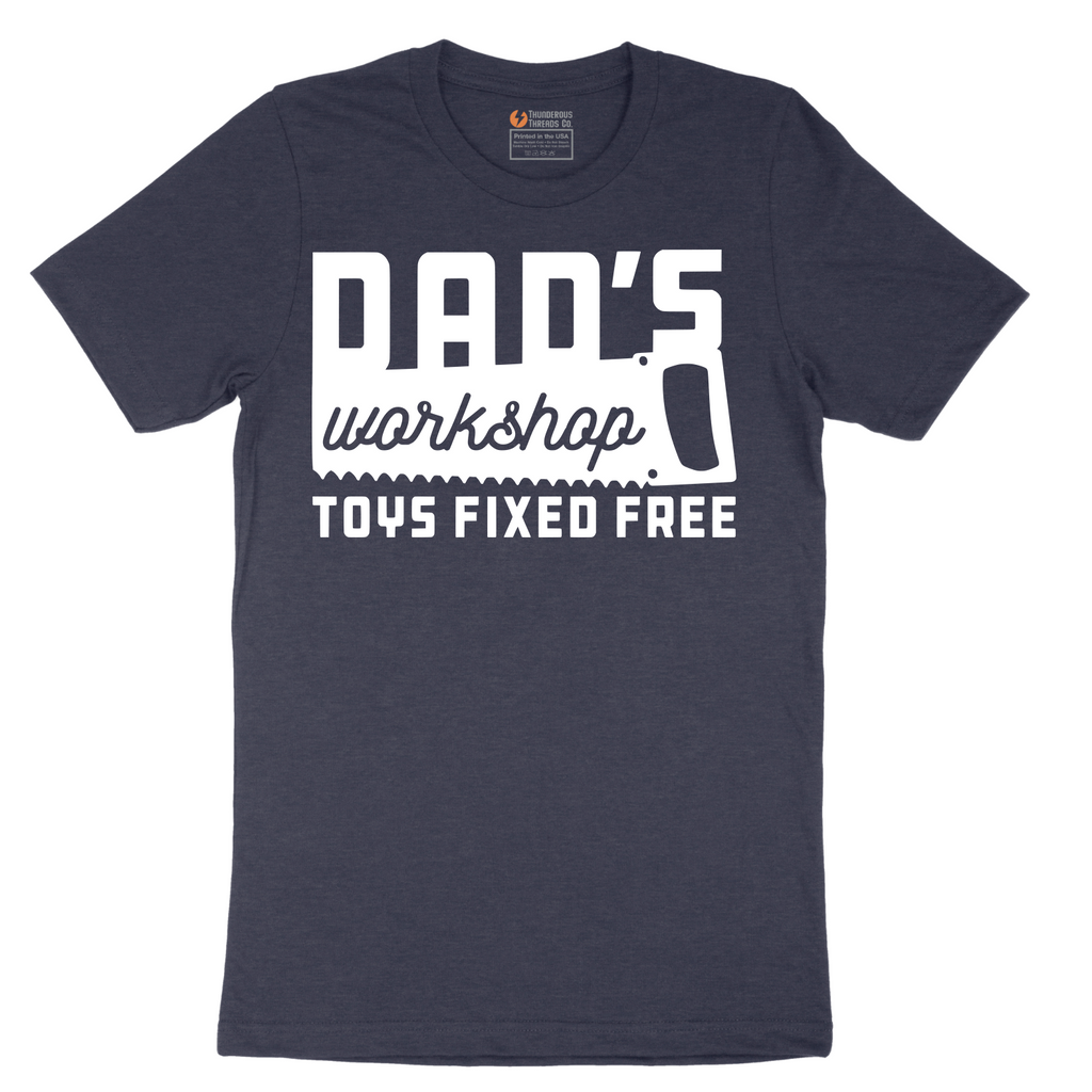 Dads Workshop Toys Fixed Free - Mens T-Shirt - Sizes S - 6XL