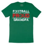 Proud Football Grandpa - Mens T-Shirt - Sizes S - 6XL