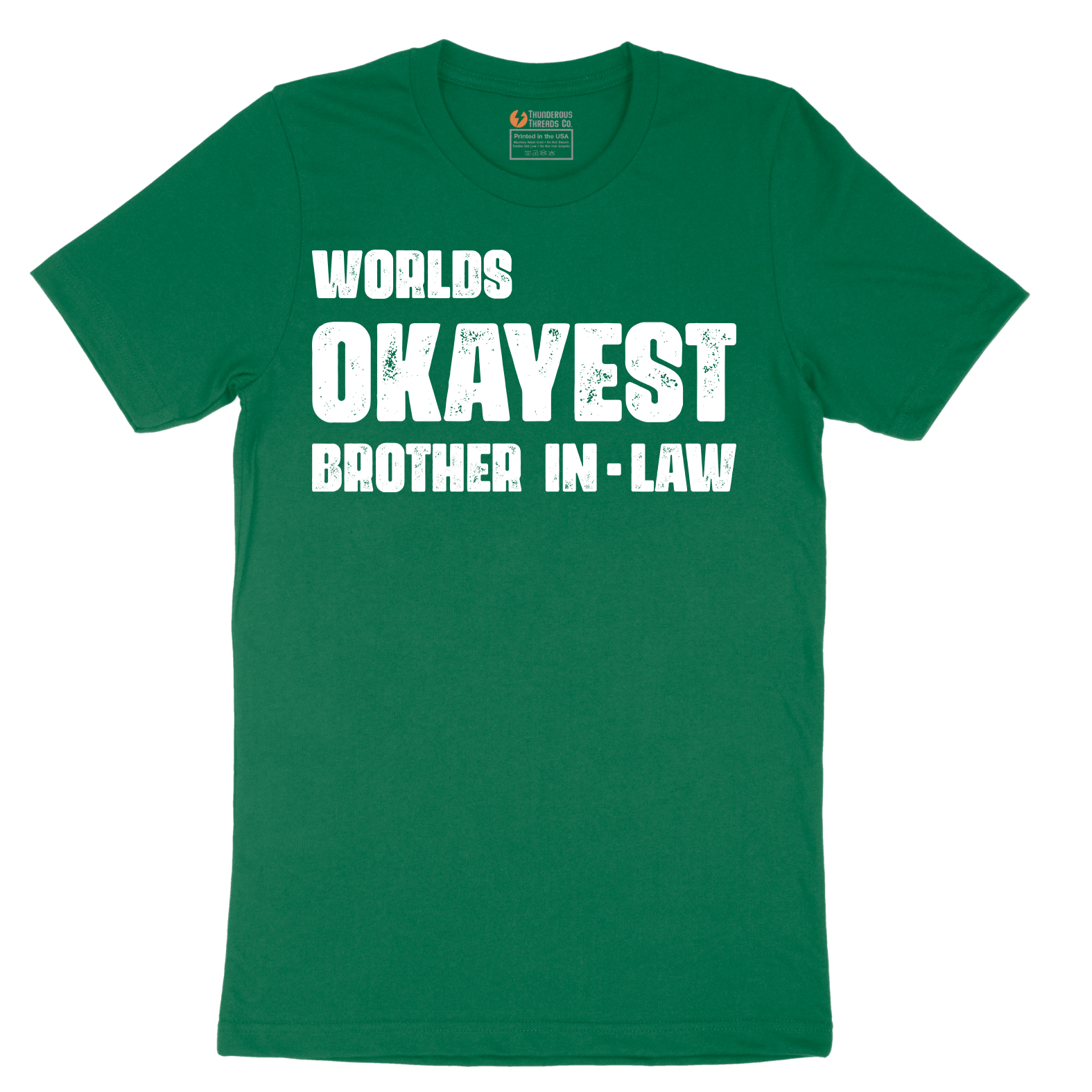Worlds Okayest Brother in Law - Mens T-Shirt - Sizes S - 6XL