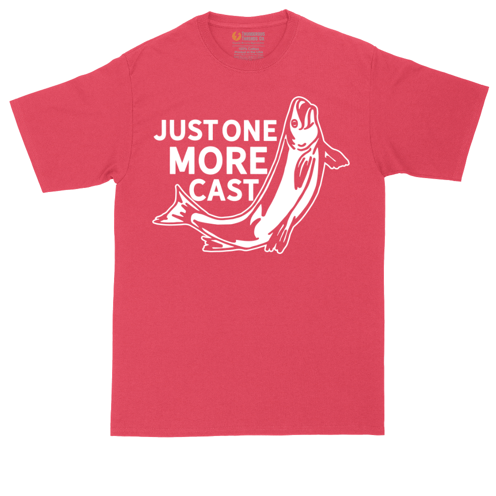 Just One More Cast | Mens Tall T-Shirt