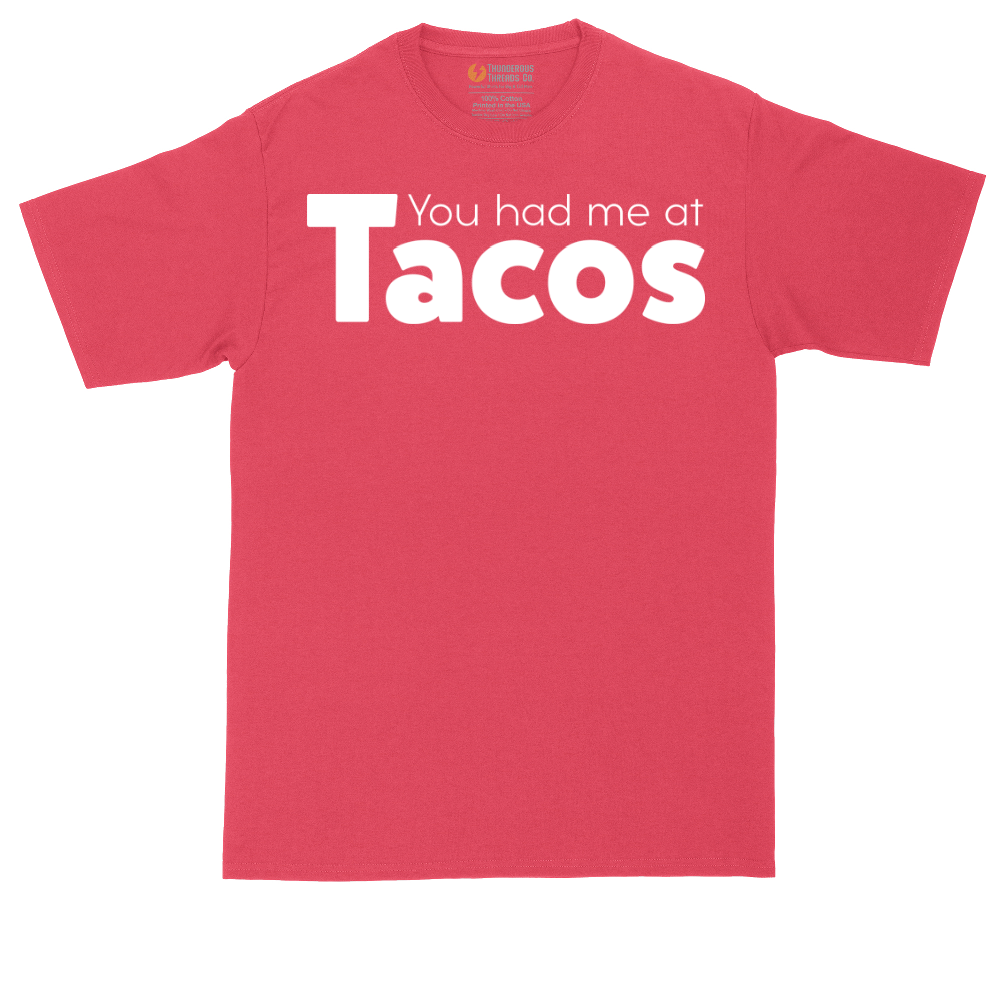 You Had Me at Tacos Version 1 | Mens Tall T-Shirt