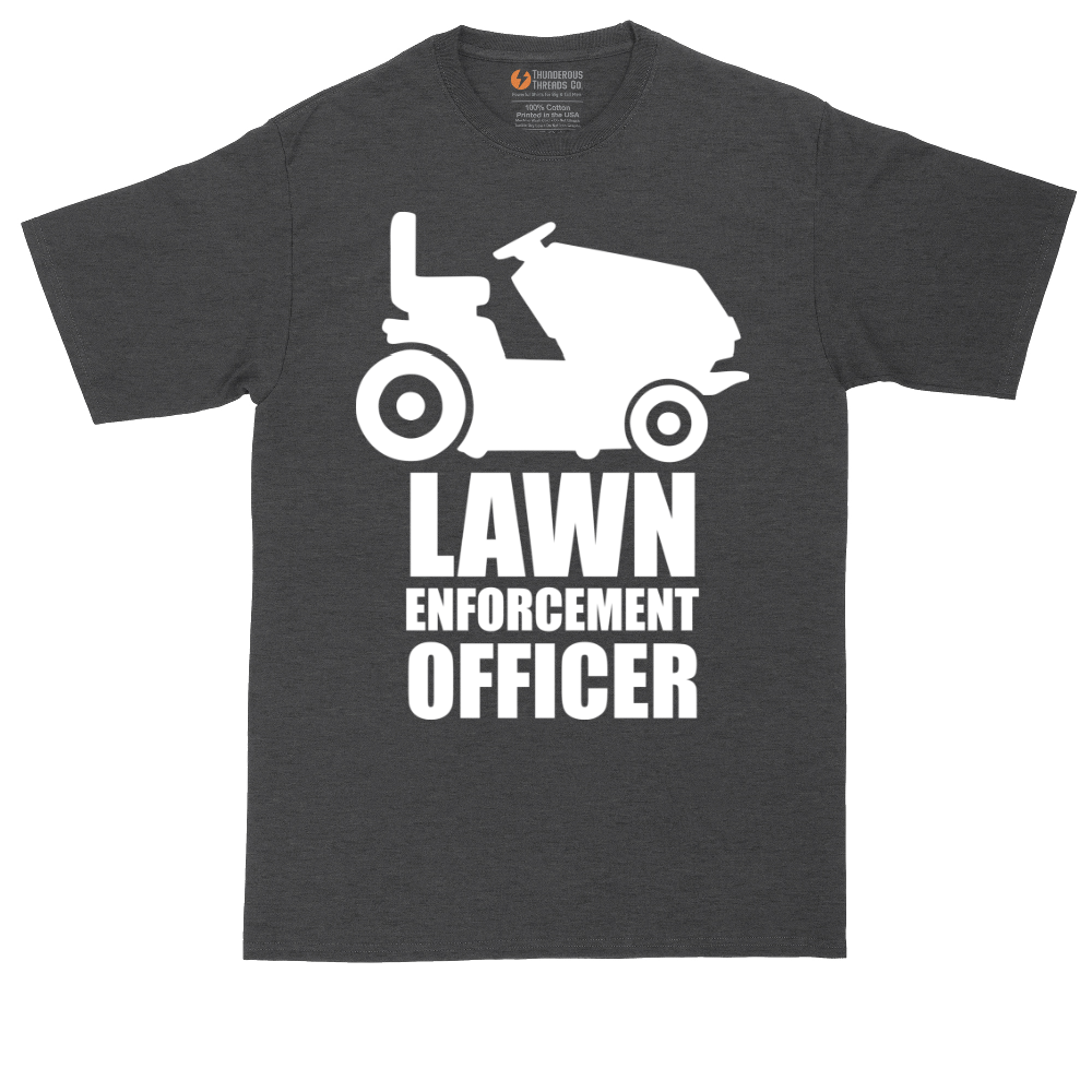 Lawn Enforcement Officer No Badge Version | Mens Tall T-Shirt
