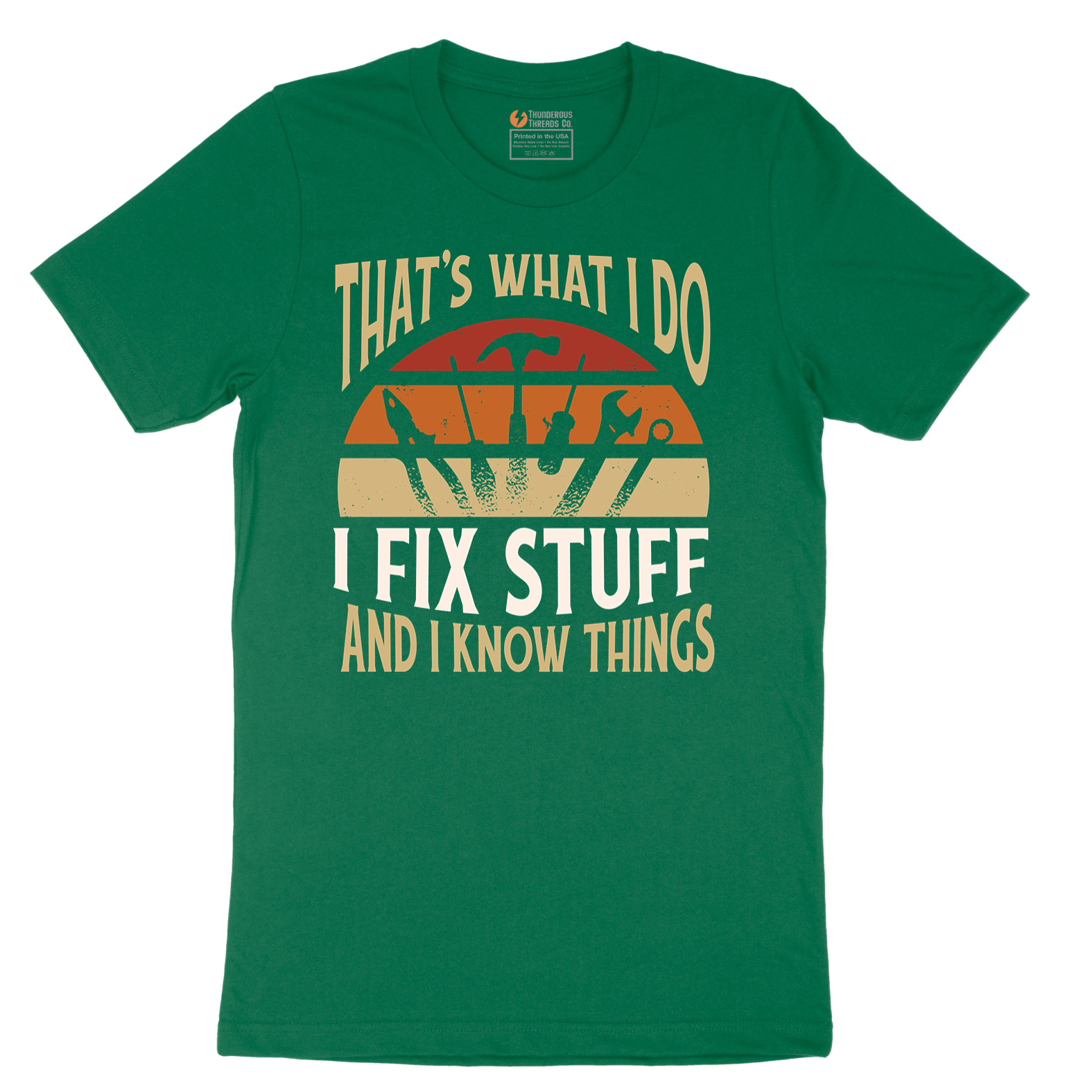 I Fix Stuff and I Know Things - Mens T-Shirt - Sizes S - 6XL