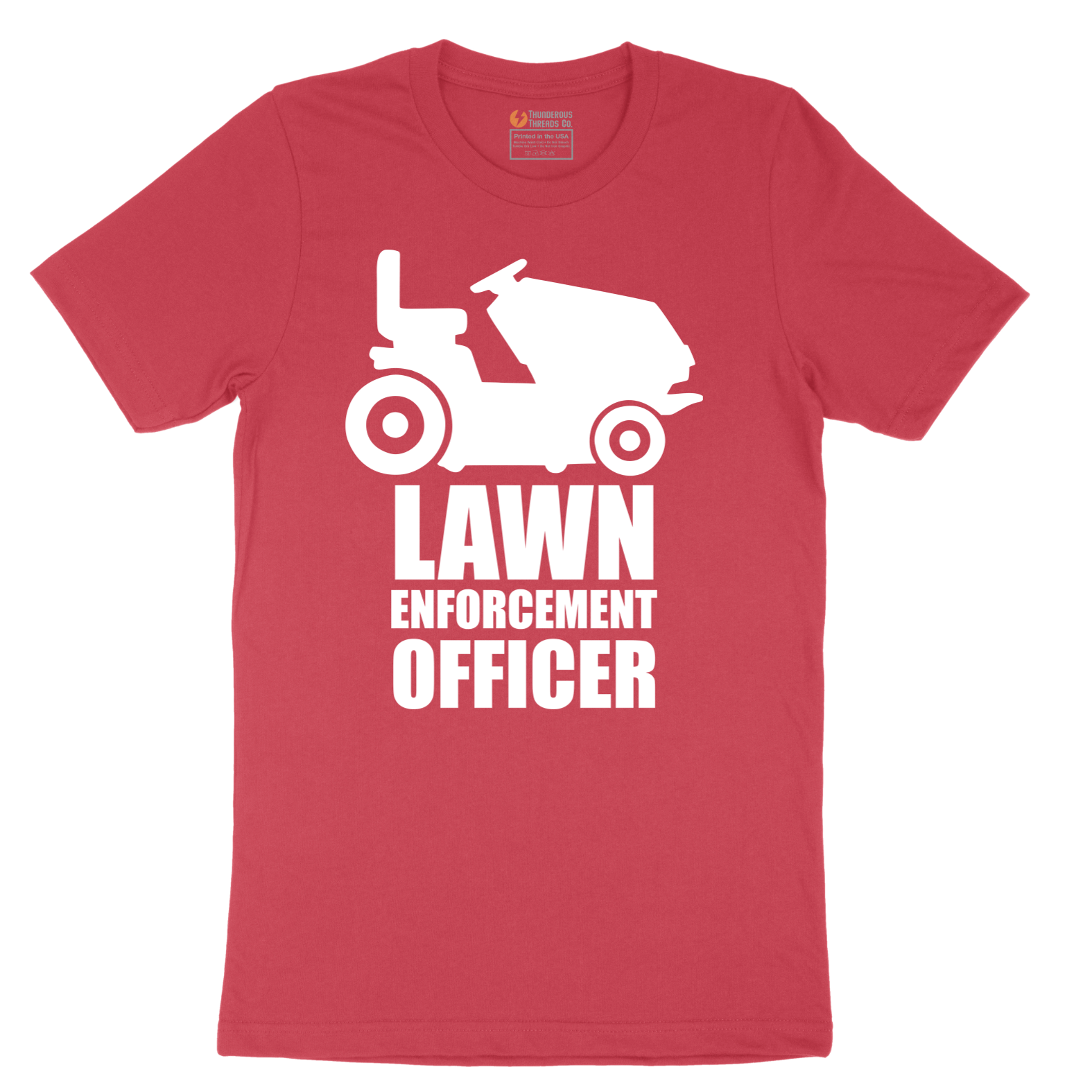 Lawn Enforcement Officer No Badge Version - Mens T-Shirt - Sizes S - 6XL