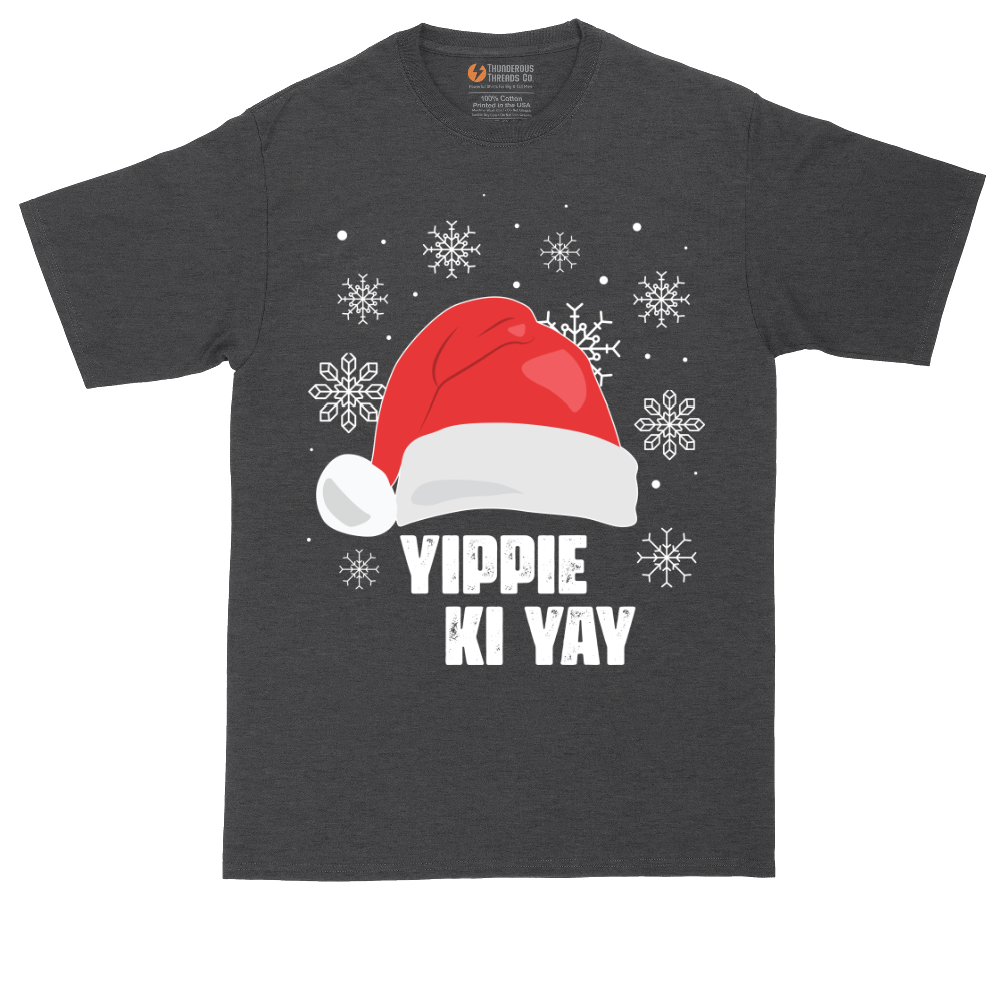Yippee Ki Yay | Mens Tall T-Shirt