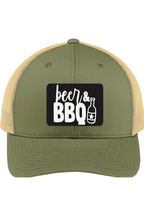 Beer & BBQ - 3D Patch Trucker Hat