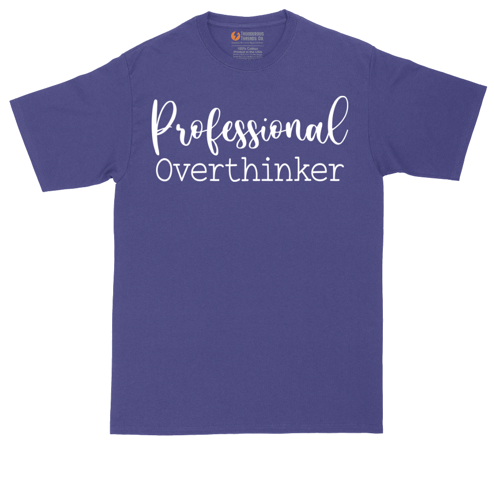 Professional Overthinker | Mens Tall T-Shirt