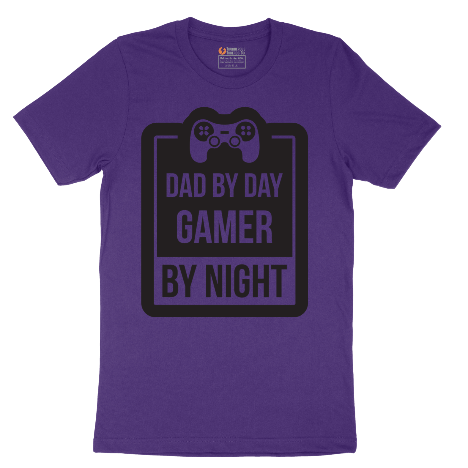 Dad my Day Gamer by Night - Mens T-Shirt - Sizes S - 6XL
