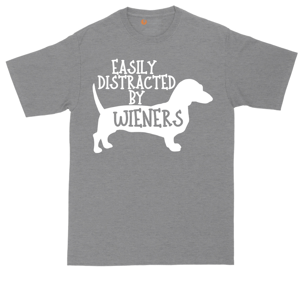 Easily Distracted by Weiners | Mens Tall T-Shirt