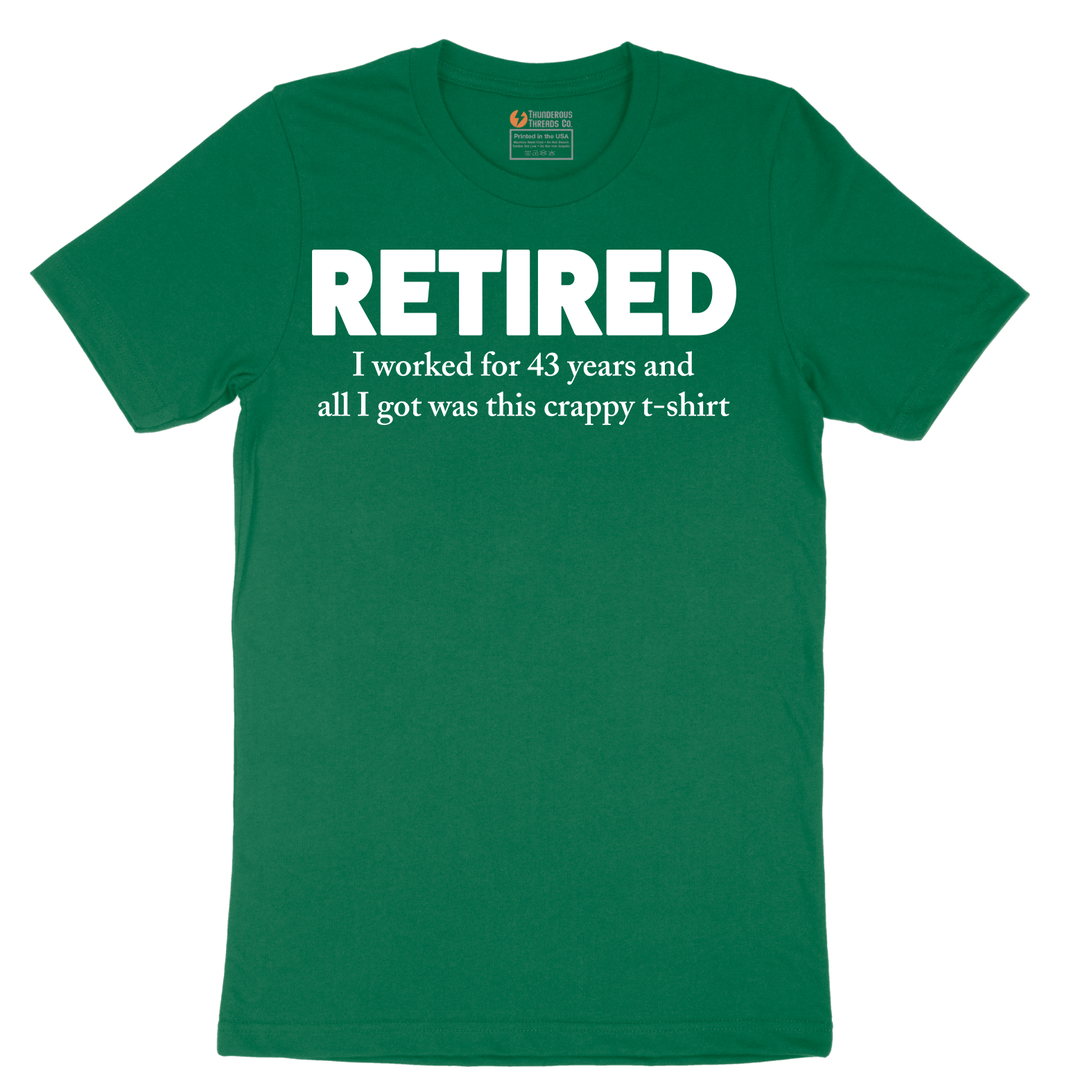 Retired_Crappy - Mens T-Shirt - Sizes S - 6XL