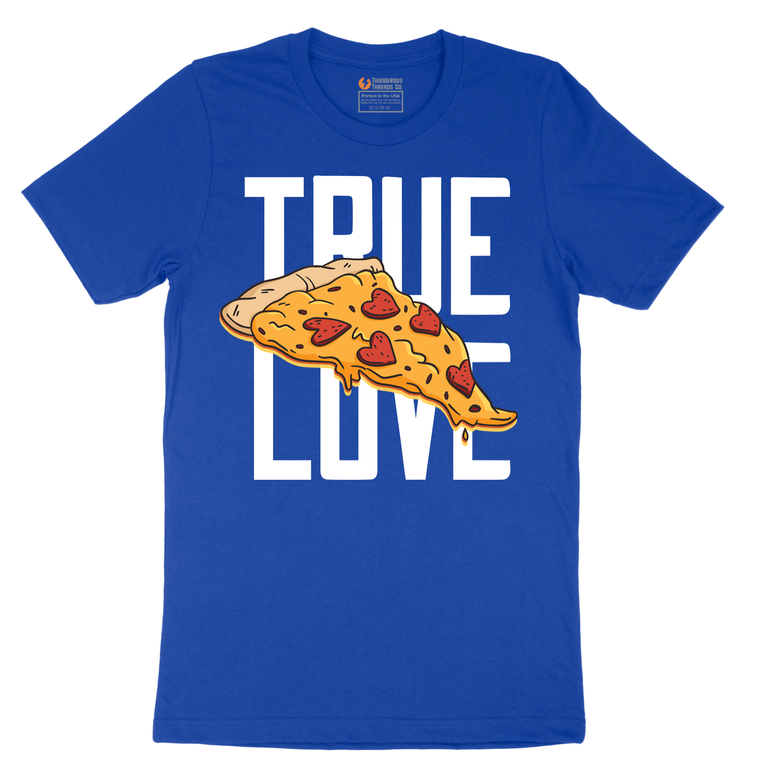 True Love Pizza - Mens T-Shirt - Sizes S - 6XL