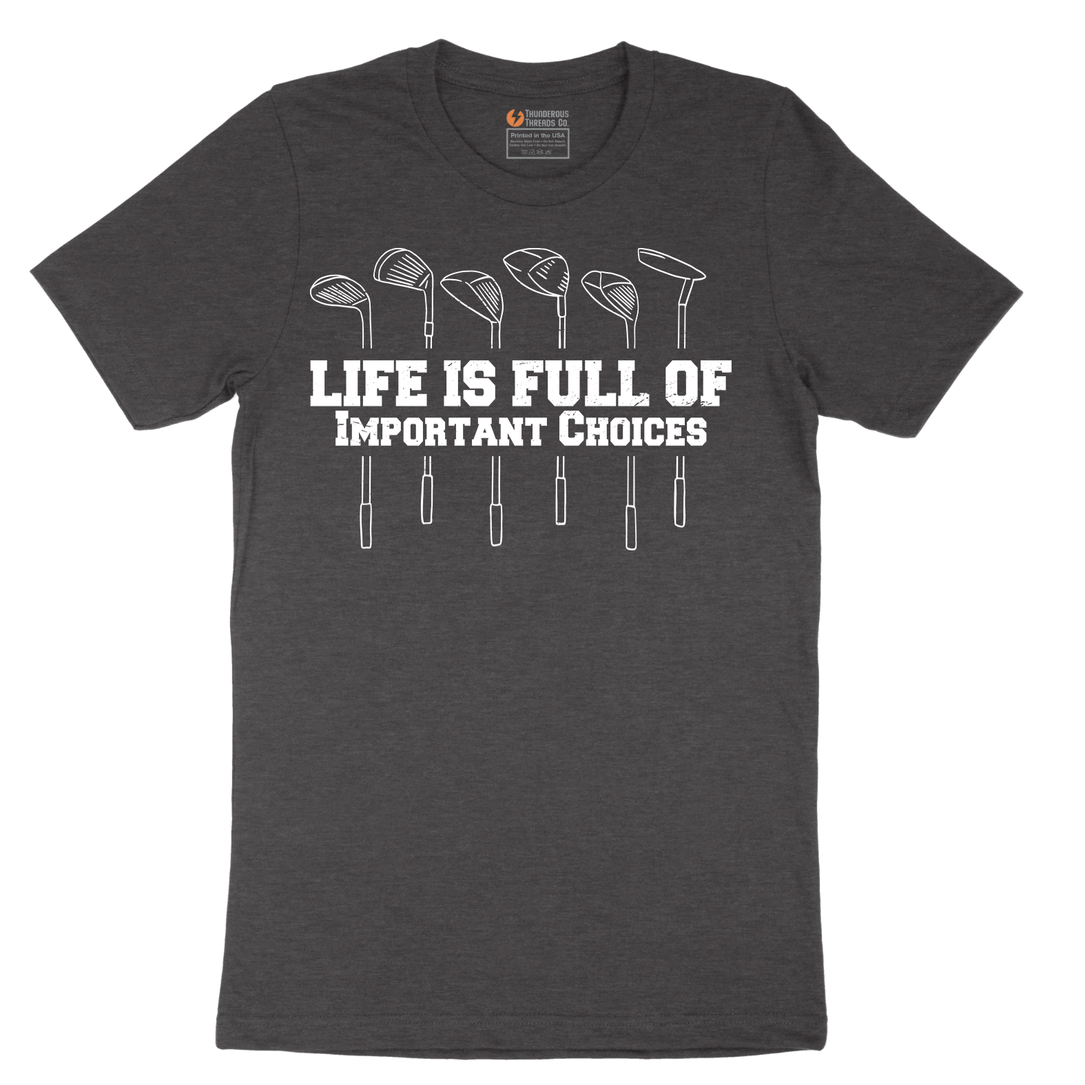 Life is Full of Important Choices - Mens T-Shirt - Sizes S - 6XL