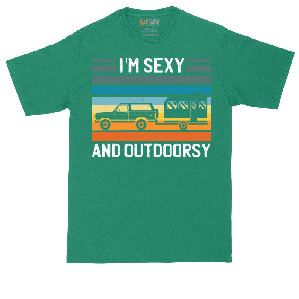 I'm Sexy and Outdoorsy | Mens Tall T-Shirt