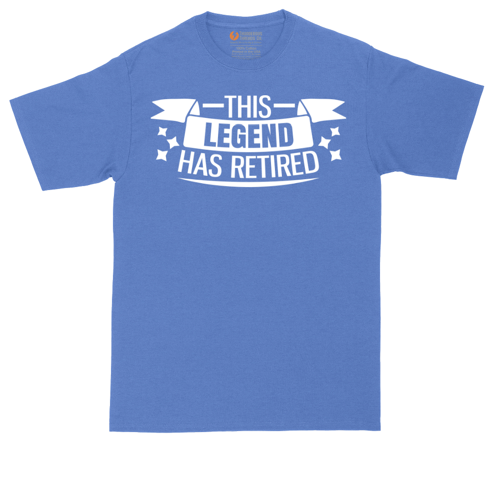 This Legend Has Retired | Mens Tall T-Shirt