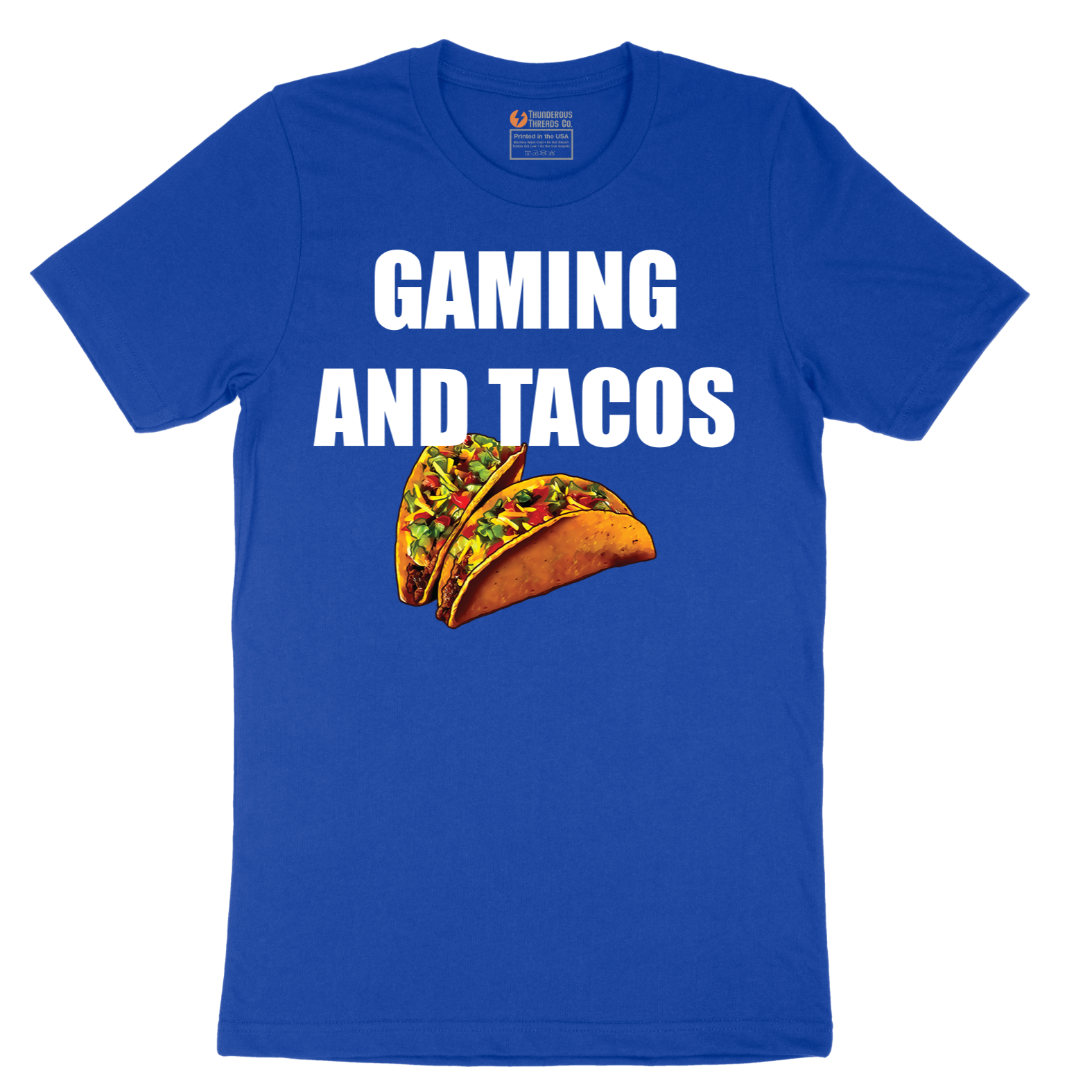 Gaming and Tacos - Mens T-Shirt - Sizes S - 6XL