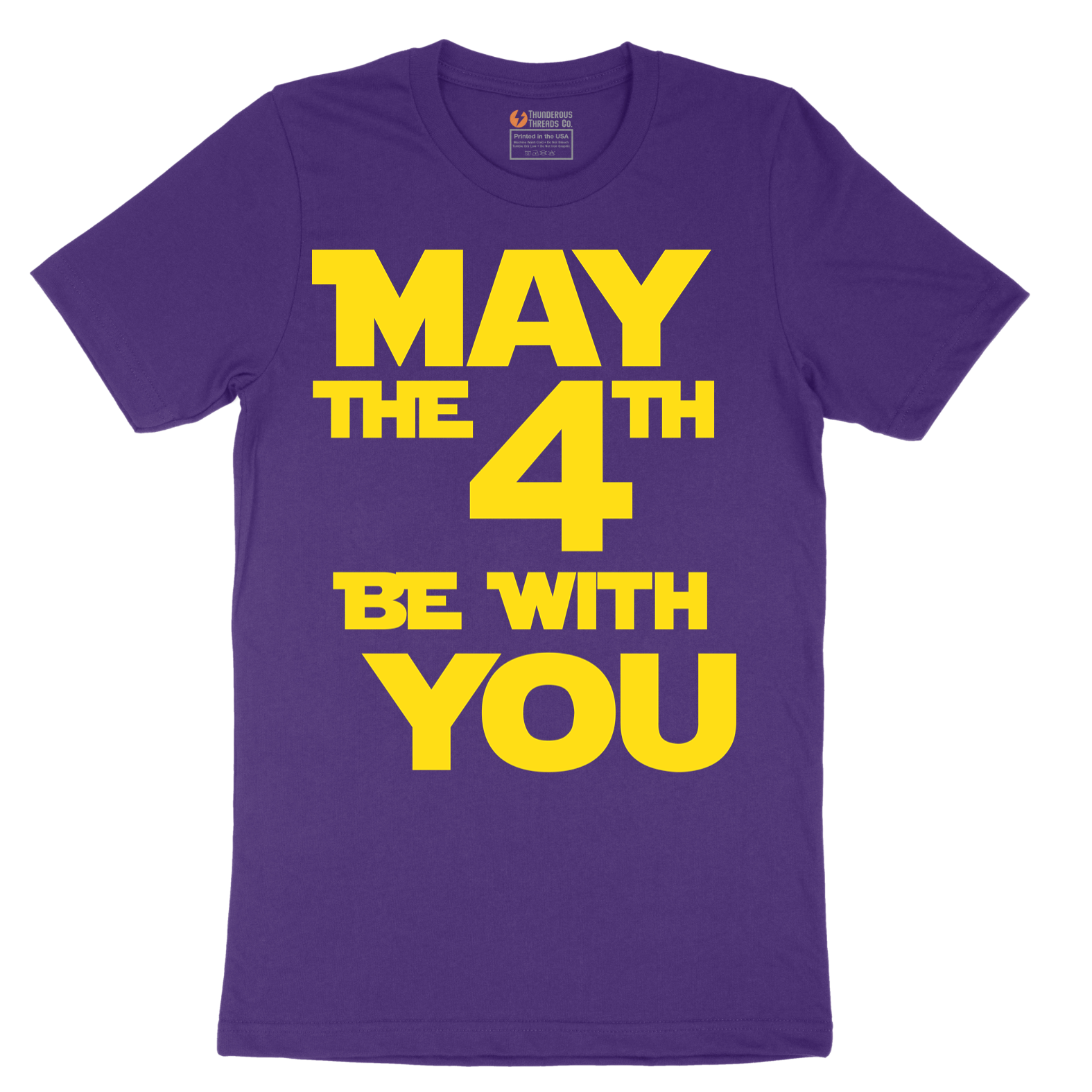 May the 4th Be With You - Mens T-Shirt - Sizes S - 6XL