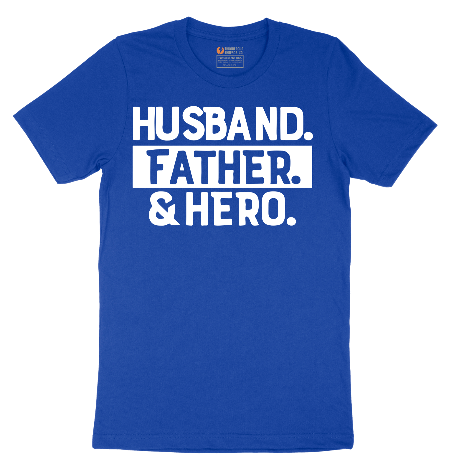 Husband Father Hero - Mens T-Shirt - Sizes S - 6XL