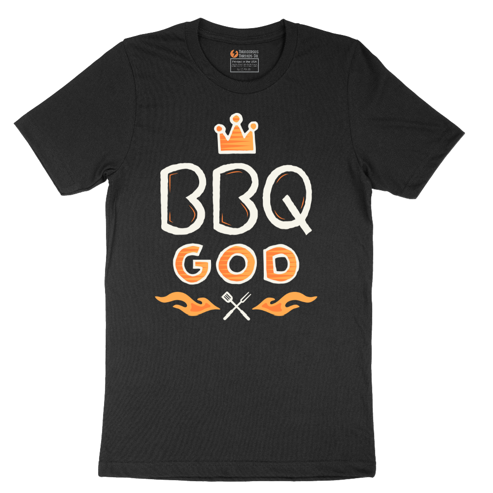 BBQ God - Mens T-Shirt - Sizes S - 6XL