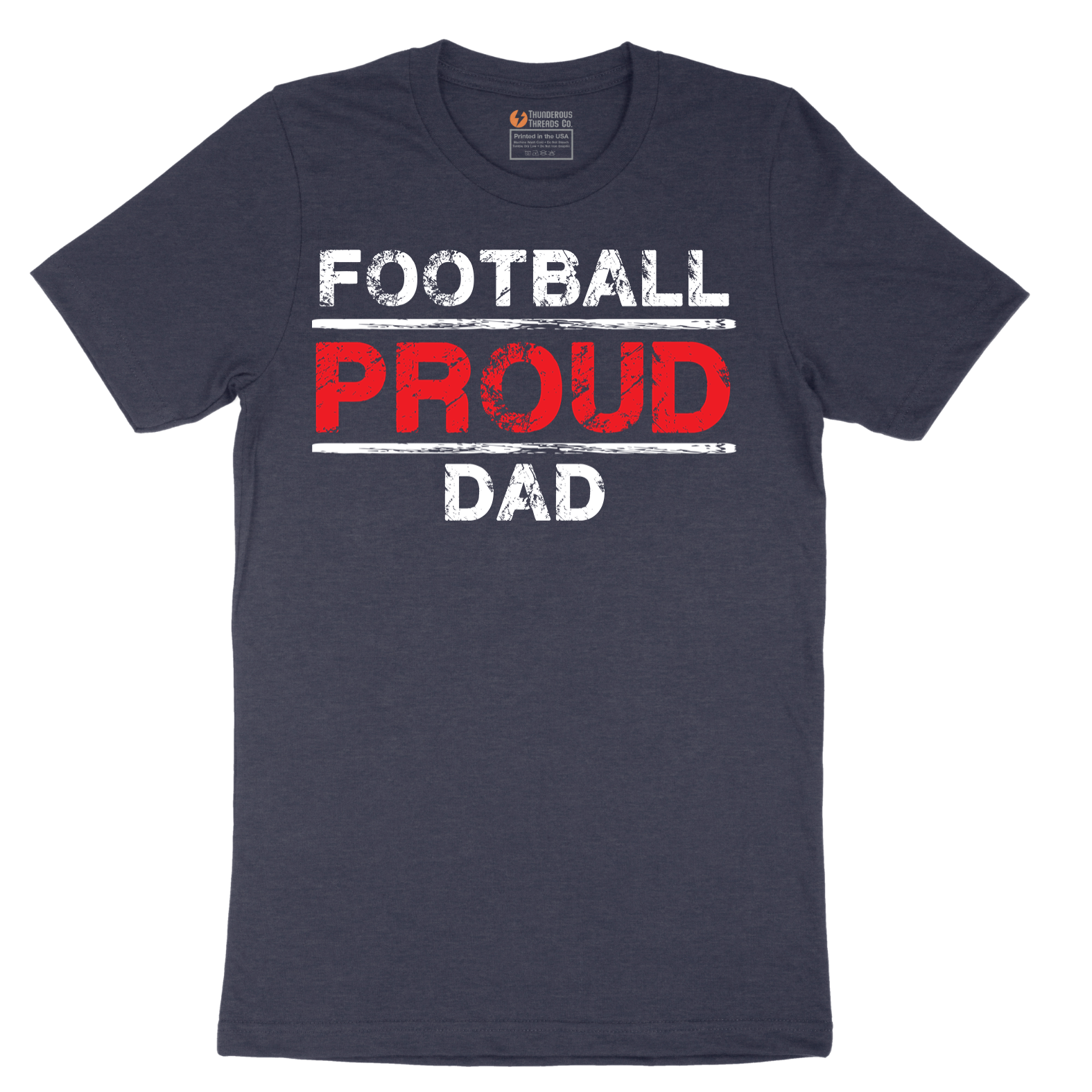 Proud Football Dad - Mens T-Shirt - Sizes S - 6XL