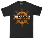 The Captain is Always Right_Full Color | Mens Tall T-Shirt