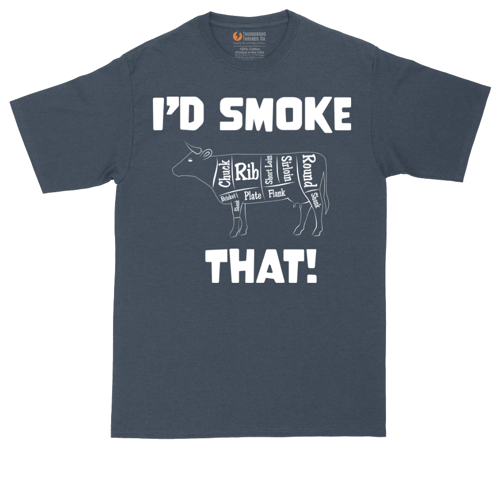 I'd Smoke That Beef Version | Mens Tall T-Shirt