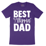 Best Flipping Dad - Mens T-Shirt - Sizes S - 6XL