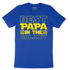 Best Papa in the Galaxy - Mens T-Shirt - Sizes S - 6XL