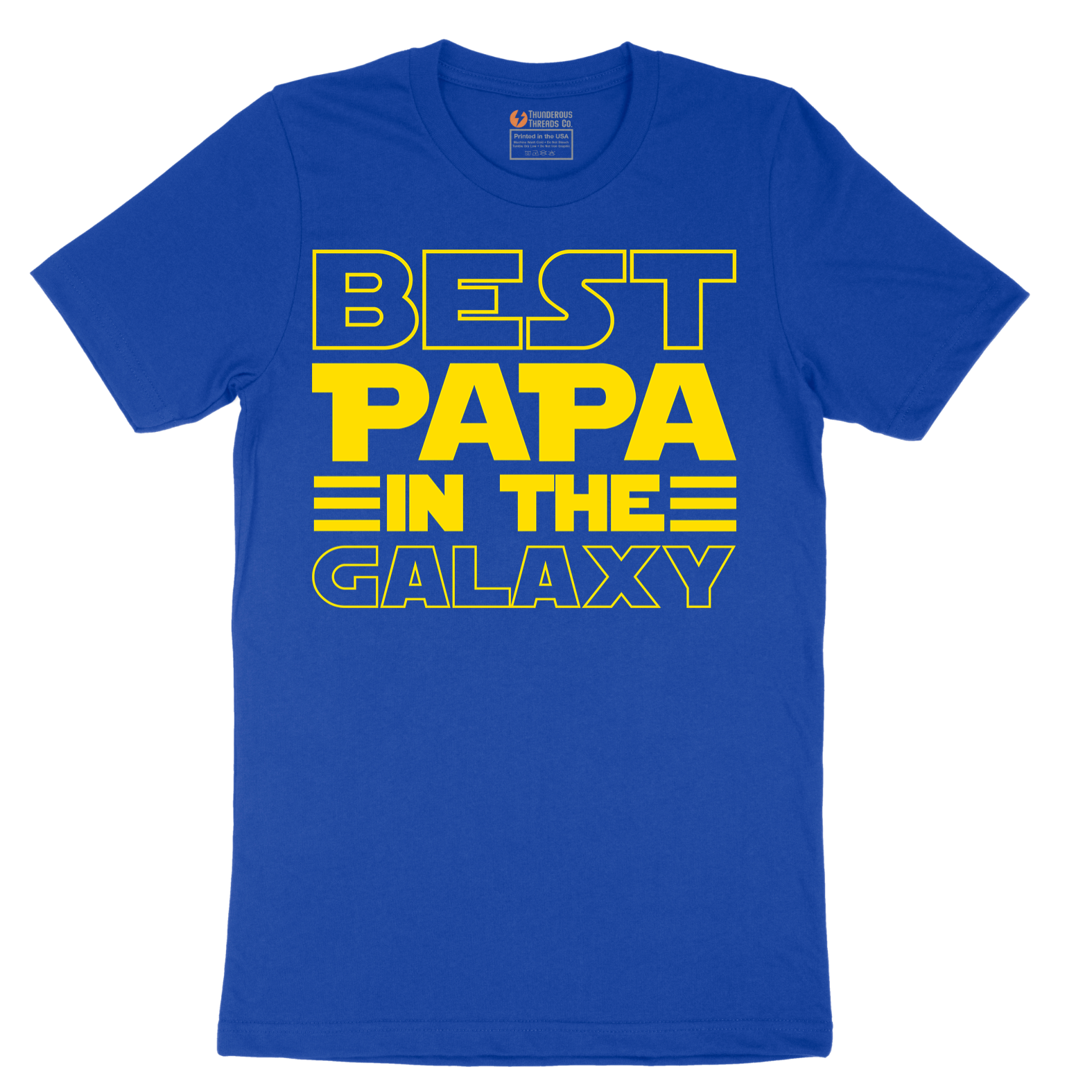 Best Papa in the Galaxy - Mens T-Shirt - Sizes S - 6XL