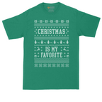Christmas is My Favorite | Mens Tall T-Shirt
