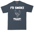 I'd Smoke That Chicken Version | Mens Tall T-Shirt