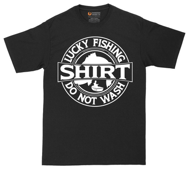 Lucky Fishing Shirt - Mens Tall T-Shirt (Sizes LT to 4XLT)