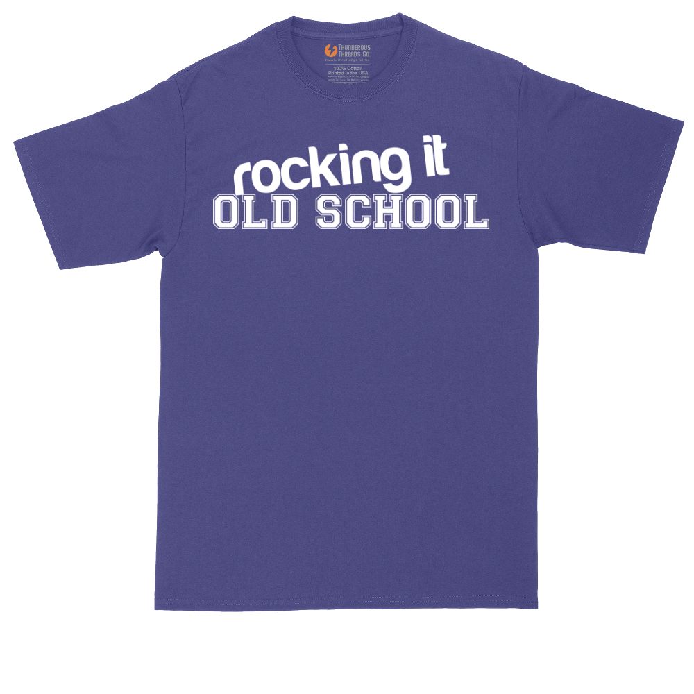 Rocking It Old School | Mens Tall T-Shirt