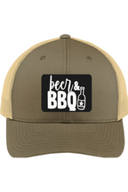 Beer & BBQ - 3D Patch Trucker Hat