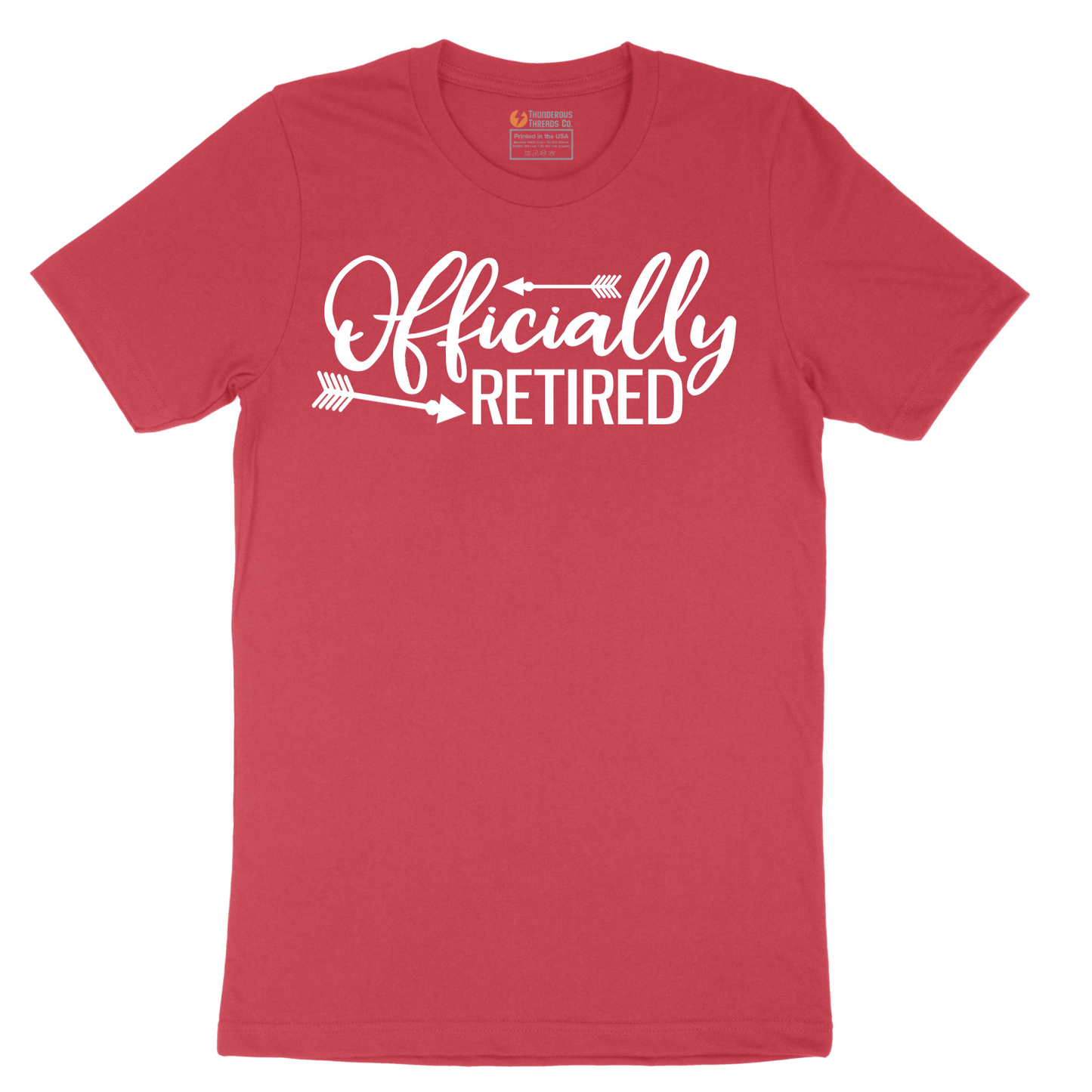 Officially Retired - Mens T-Shirt - Sizes S - 6XL