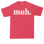 Meh White - Mens Tall T-Shirt