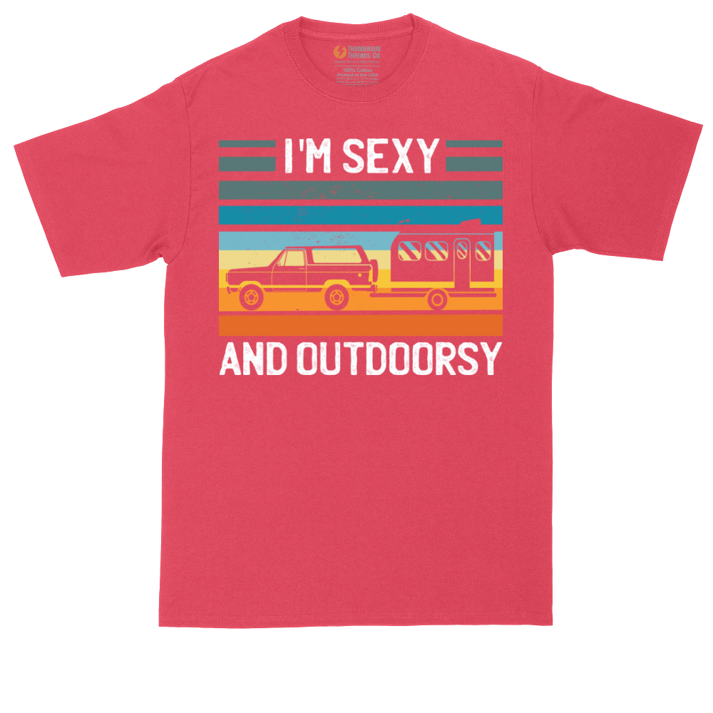 I'm Sexy and Outdoorsy | Mens Tall T-Shirt