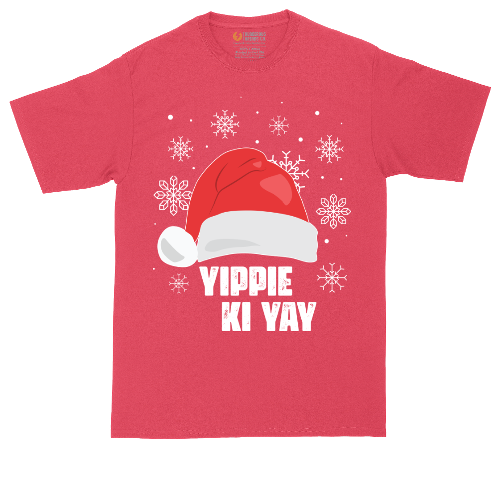 Yippee Ki Yay | Mens Tall T-Shirt