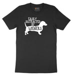 Easily Distracted by Weiners Short Sleeve Tee - Jet Black