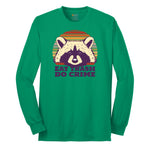 Eat Trash Do Crime Long Sleeve Tee - Kelly Green