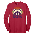 Eat Trash Do Crime Long Sleeve Tee - Red
