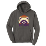 Eat Trash Do Crime - Mens & Ladies T-Shirt Hoodie - Charcoal