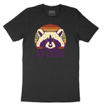Eat Trash Do Crime - Mens & Ladies T-Shirt Short Sleeve Tee - Jet Black