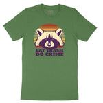 Eat Trash Do Crime Toddler Short Sleeve Tee - Athletic Kelly