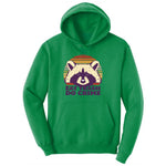 Eat Trash Do Crime Youth Hoodie - Kelly Green