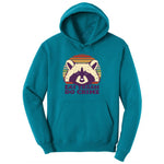 Eat Trash Do Crime Youth Hoodie - Teal