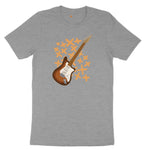 Electric Guitar Ladies Short Sleeve Tee - Granite Heather